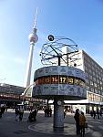 The World Time Clock in Alexanderplatz