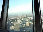 View from the Restaurant "Sphere" at the TV Tower